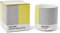Pantone doppelwandiger Porzellan-Thermobecher Cortado, ohne Henkel, 190ml, CoY 2021 Illuminating 13-0647 & Ultimate Gray 17-5104, in Geschenkbox einzeln, CoY2021, 101062021
