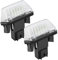 KIMISS 2pcs 18 LED Left&Right Car License Plate Light Lamp for C3 2002-2009+luz matricula led,+luci led c3+citroen ds4 number plate lights