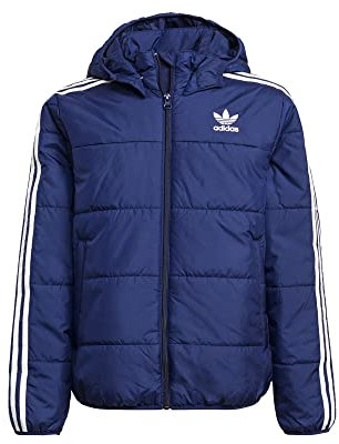 adidas Mixte enfant Padded Jacket, night sky/white, 12-13 ans EU