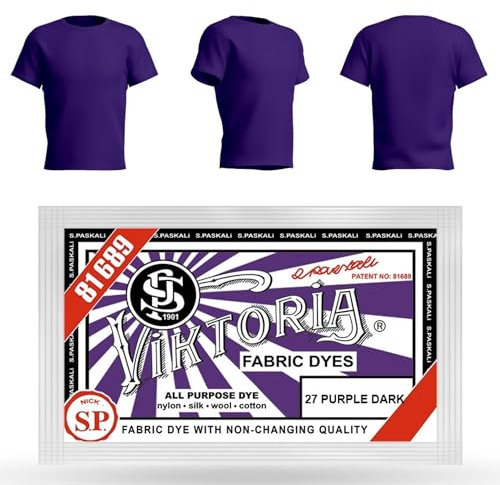 VIKTORIA Textilfarbe waschmaschinenfest (59 FARBEN) - stofffarbe, färbemittel textilien, stofffarben waschfest, textil farbe, kleidung färben