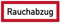 MBS-SIGNS® Aufkleber Brandschutzzeichen 'Rauchabzug' Hinweis Schild Folie selbstklebend ähnl. DIN 4066 | 297x105mm Made in Germany