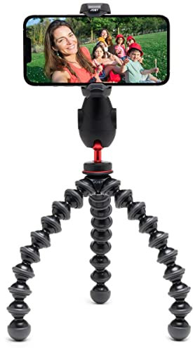 JOBY GripTight PRO 3 GorillaPod Tripod for Smartphones, Black