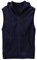 Gilet de sport léger et fin pour homme - Veste sportive à capuche - Veste de loisirs - Couleur unie - Veste de transition - Confortable et respirant - En coton - Sans manches - Avec fermeture éclair,