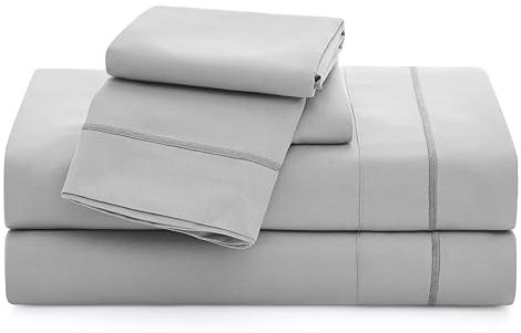 Casual Living 32628 Queen-Size-Bettwäsche, Hotelstil, hochwertig, seidig, ultraweich, Luxus-Kühltechnologie, maschinenwaschbar, schnell trocknend, Anti-Falten, 4-teiliges Bettwäscheset und