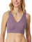 Schiesser Damen nahtloses Bustier mit herausnehmbaren Pads - Invisible Soft, Malve_181767, 38