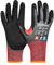 Gebol Wet Cut F Plus | Schnittschutzhandschuh mit wasserdichter Nitril Beschichtung | Schutzhandschuh | Arbeitshandschuh Touch-fähig, waschbar, nachhaltig | Damen & Herren | Größe L | 1 Paar