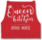 Schürze - Kochschürze Damen Frauen - Queen of the Kitchen mit Name I Küchenchefin I Chefköchin - 85x69 - Rot - koch schürzen küche kochen kochschürzen mama kochschuerze