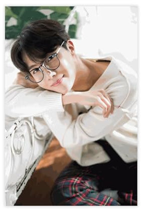AmAzwi K-Pop BTS Bangtan Jhope Poster auf Leinwand, Wandkunst, Dekordruck, Bild Gemälde für Wohnzimmer, Schlafzimmer, Dekoration, ungerahmt: 20 x 30 cm