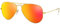 Ray-Ban Pilot Aviator Original mit Care-Kit (Gold | Flash Red, Large 58)