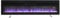 Elektrokamin Mit Heizung, freistehend oder wandmontiert, Fernbedienung, Timer, leise, einstellbare Flammenfarbe, 1800W, schwarz (40 inch)