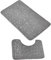 Tapis de salle de bain absorbant - Tapis de bain, ensemble de tapis de bain, tapis de salle de bain à séchage rapide | Tapis de salle de bain en forme de tête de galets avec poils corail pour cuisine,