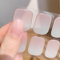 DANNI & TONI 28Pcs Vernis Autocollant Ongle Gel UV Strips,Gel Nail Stickers,Nail Art Auto-Adhésif Ongle,Adesivi per unghie in gel