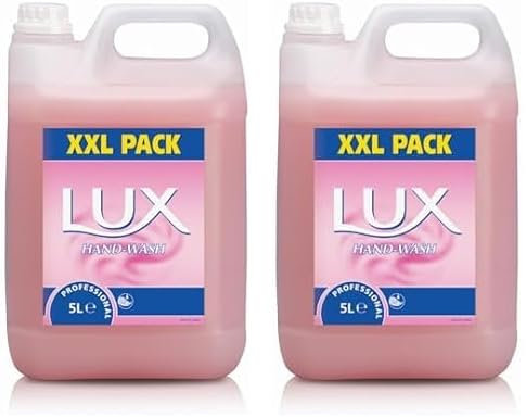 Lux Professional Handseife - Hautfreundliche Handpflege, 5 L Kanister für eine schonende und hygienische Reinigung der Hände (Packung mit 2)