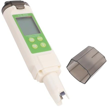 banapoy Pool -Salz -Tester, 7 in 1 Tester der Digitalen Wasserqualität, Salzgehalt, PH, EC, TDS, SG, ORP, Temperaturmesser, für Schwimmbad, Aquarium