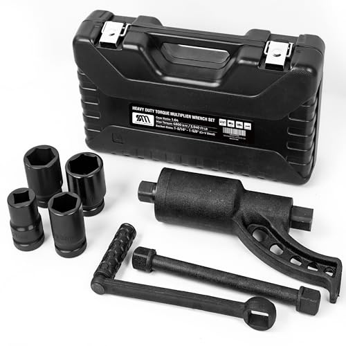 Torque Multiplier Wrench Set, Heavy Duty Lug Nut Remover 4800Nm (3540ft/lb)