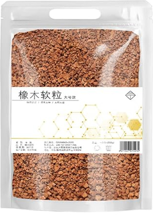 Cama para Hámsteres Confort Absorbente Natural de Roble y Corcho | Material de Anidamiento para Hámster y Gerbo Accesorios para Roedores