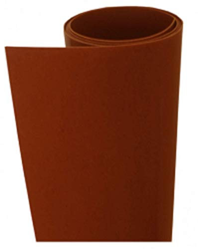 Worbla Thermoplastische Folie FLAME RED ART - verschiedene abmessung (25 X 18,7 CM)
