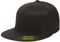 Flexfit Unisex 210 Flatbill Premium Fitted Hut, Schwarz, S-M