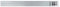DEWEPRO® H-Profil HA-Profil Aluminium Kartätsche - Abziehlatte - Richtscheit - Putzlatte - Länge: 150cm / 1,5m