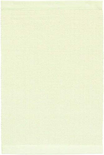 Jute & Co. Teppiche Monreale Teppich, Dim. 60 x 90 cm, 100% Baumwolle, Weiß, One Size
