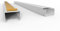 SCOS Smartcosat Goulotte de câble auto-adhésive en PVC pour montage mural en saillie Moulure universelle, blanc