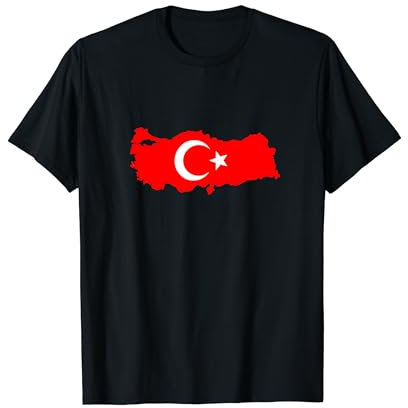 Türkei Flagge Land Türk Bayragi Halbmond Stern Türke Türkiye T-Shirt