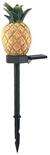 Solarleuchten Garten Außen, LED Solar Gartenleuchte, IP44 Wasserdicht Solarlampen Für Außen, Wegeleuchte Kaktus Ananas Figur Gartenstecker Lampe Für Garten,Hof,Balkon,Auffahrt,Weg,Pineapple