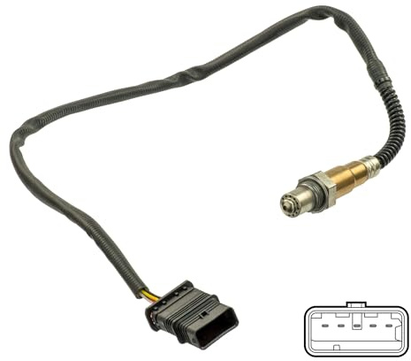 DELPHI ES21122-12B1 Lambdasonde Oxygen O2 Sensor Beheizt Kompatibel mit BMW X1 F48 11788600992