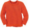 ARAN-PULLOVER Kinder - 100% Bio-Merino – atmungsaktiv & kuschelig warm - unisex Gr. 86 - 140 - nachhaltig & fair - ideal für kalte Tage dank fluffigem Strick - made in Germany | Orange Gr. 134/140