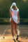 Laminiertes Tennis-Mädchen-Poster, Maxi-Poster