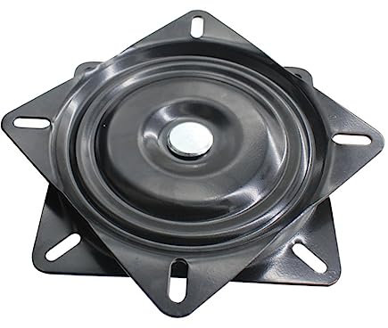 BESTonZON Drehscheibe Lagertisch Schwenkplatte Plattenspieler Lager Für Stuhl Drehplatte Für Barhocker Drehbarer Plattenteller Hardware Esstisch Rostfreier Stahl Rotieren Plattenspieler-rack