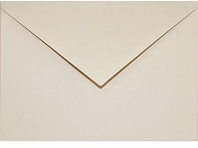 Netuno 25 Brief-Umschläge Beige DIN C6 114 x 162 mm 115g Sirio Color Sabbia Briefumschläge Creme für Hochzeit Geburtstag Taufe Kommunion Weihnachten C6 Einladungsumschläge elegant cream envelope