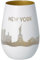 Goodtimes Windlicht New York Skyline (Weiß & Gold)