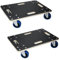 ECD Germany 2er Set Transportroller 40x60 cm bis 800 kg Siebdruckplatte, PP-Räder, Transporthilfe für Umzug, Rollbrett Möbelroller Möbel-Transport Möbelhund Rollwagen Roller Transporter Transportwagen