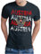 OM3® Austria T-Shirt | Herren | Österreich Teamshirt Flagge Fussball EM Fanshirt II | Navy, 3XL