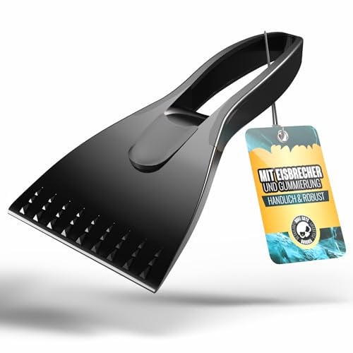 Nuke Guys Premium Auto Eiskratzer mit Kunststoffklinge | Robuster & Zuverlässiger Scheibenkratzer | Eisschaber zur effizienten & schonenden Entfernung von EIS