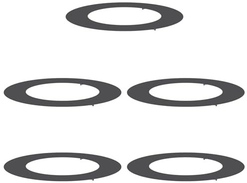 vidaXL Macetero de plástico de 80 cm en Negro, Mate y Resistente al Agua, Ideal para Usar Dentro Balcones, Jardines, con un diseño Moderno. Se Puede Usar con Decoraciones metá