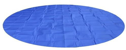 SHENJMAI Tapis Piscine Hors Sol Tapis de Sol de Piscine épais et imperméable, Tapis de Sol Pliable for Piscine extérieure(4.5 m)