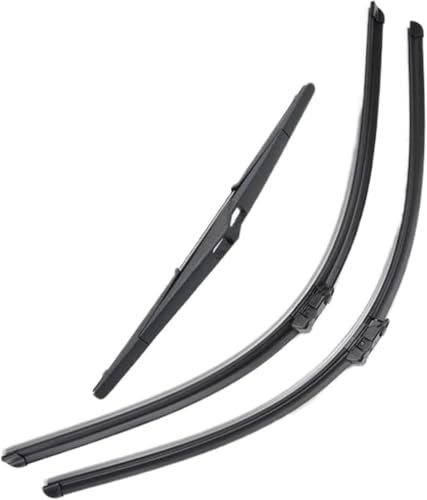 LYangr Escobillas Limpiaparabrisas para Ford Focus 3 Hatchback 2011 2012 2013 2014 2015 2016 2017 2018, Juego de escobillas limpiaparabrisas Delanteras y traseras Limpiaparabrisas Parabrisas