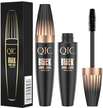 4D Seidenfaser Wimpern Mascara Wasserdichtes Schmudgedes Verdickungsverlängerung Ohne Klumpen Den Ganzen Tag Dauer