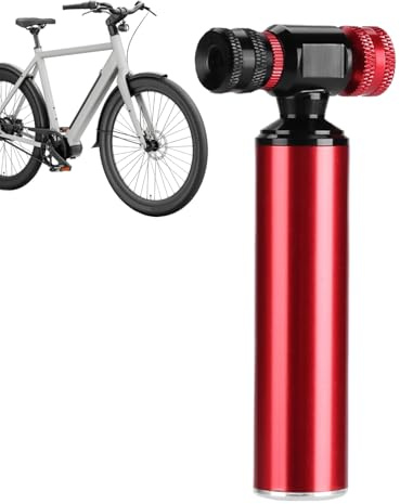 ETUCYNG Fahrrad Reifen Aufpumpgerät - Tragbare Fahrrad Kartusche Für Dringende Reise Übung Rennen Abenteuer Outdoor Motorrad Straße Sportroller | Fahrradpumpen Für Scooter Cycling