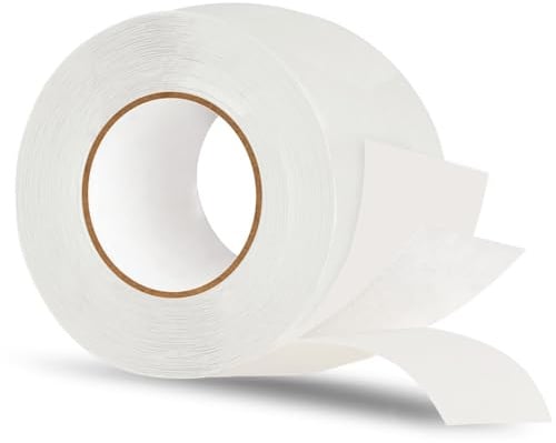 Tiruiya Dampfsperre Folie Klebeband, Doppelseitiges Klebeband für Dampfsperre, Unterspannbahn Dampfbremse Tape für Dampfsperren Dachfolien Folienklebeband Systemklebeband - 5cm x 20m x 1 rolle