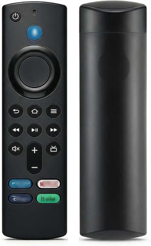 LINKKNOB Replacement Voice Remote Control Compatible With Fire Stick 4K (1st And 2nd Generation) | Voice Remote For Fire TV Stick | Compatible With Insignia/Pioneer Smart TVs