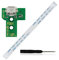 Micro USB Port Board Platine Ladebuchse + Flex Kabel JDS-030 für PS4 DualShock 4 3rd Gen Controller with Free tool