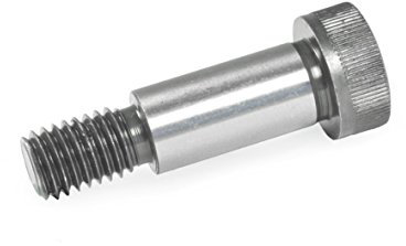 Ganter Normelemente | Passschrauben mit Bund - ISO 7379-8-M6-16 | Aufnahmedurchmesser 8mm | Stahl | 10 Stück