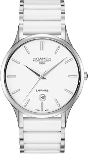 ROAMER HerrenArmbanduhr Analog Quarz Edelstahl 657833 41 25 60