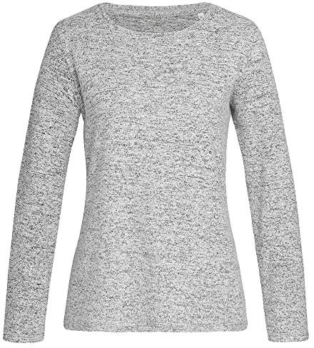 Stedman - Knit Sweater for Women/Light Grey Melange, L