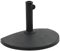 vidaXL Base Sombrilla Semicírculo Poliresina Negra 9 kg Soporte Parasol Tienda