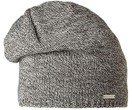 Stöhr Längere Herrenbeanie in Melangeoptik, gefüttert mit Fleece Horst
