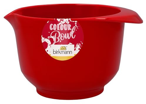 Birkmann, Colour Bowls, Rühr- und Servierschüssel, klein, 0,5 Liter, kratzfest, standfest, nachhaltig, matt, grau